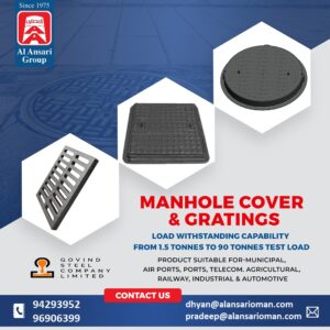 Manhole covers in Al Ansari Oman