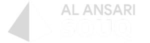 al ansari souq white logo transparent